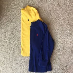 2 Polo by Ralph Lauren Long sleeve shirts